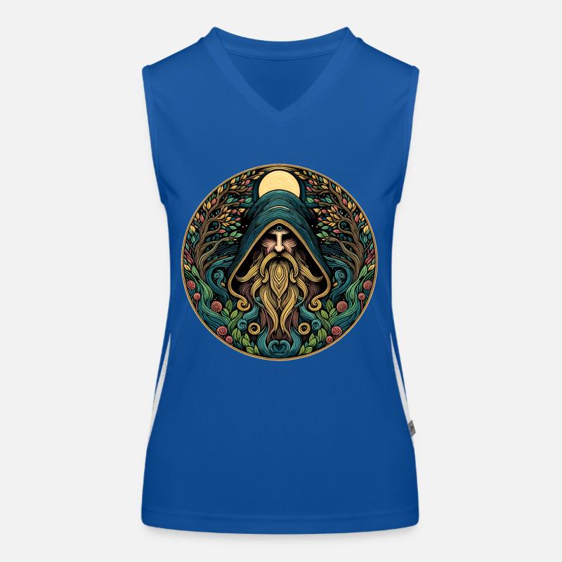 Druide Débardeur respirant contrasté Femme