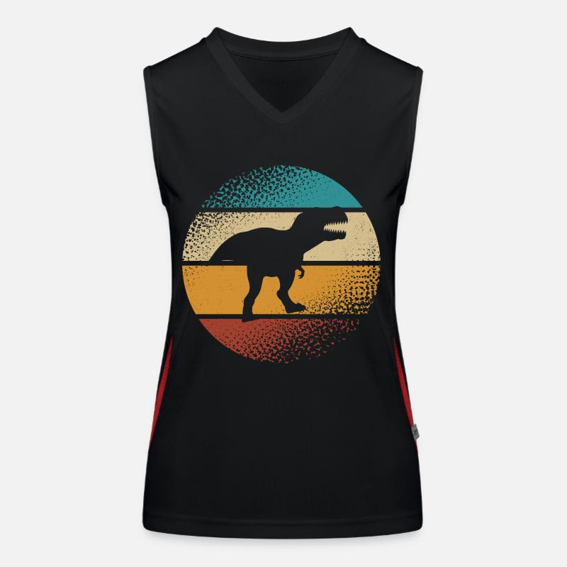 T Rex Débardeur respirant contrasté Femme