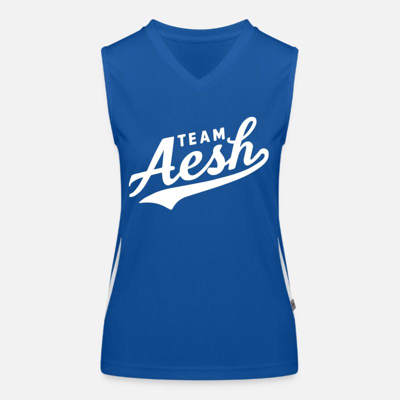 Team AESH Débardeur respirant contrasté Femme