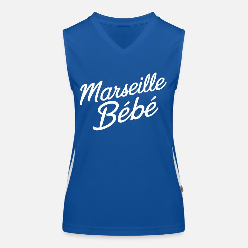 Marseille bébé Débardeur respirant contrasté Femme