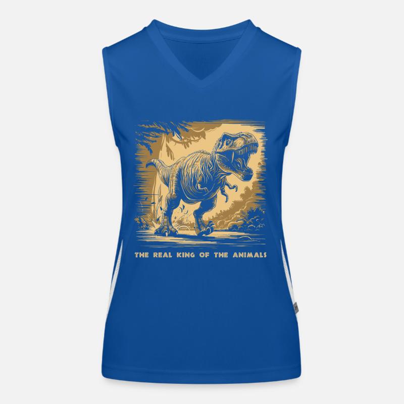 T Rex 07 2024 01 Débardeur respirant contrasté Femme