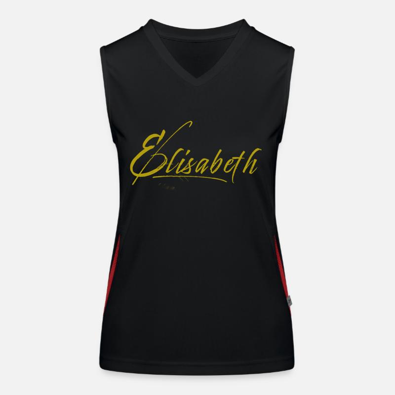 Elisabeth - Le monde vous appartient ! Débardeur respirant contrasté Femme