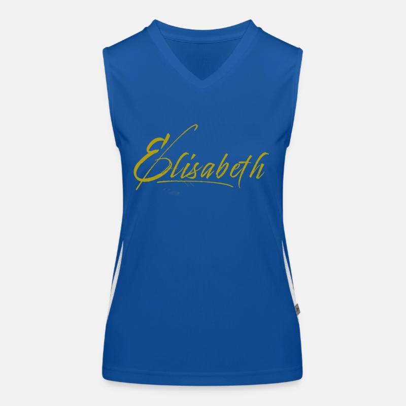 Elisabeth - Dir gehört die Welt! Funktionelles Kontrast-Tank Top für Frauen