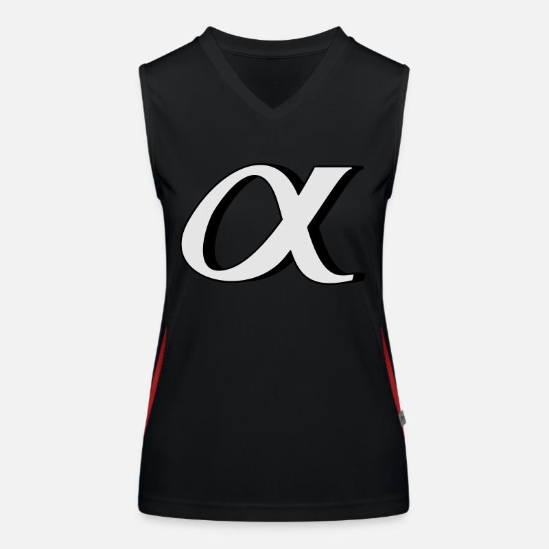 alpha Funktionelles Kontrast-Tank Top für Frauen