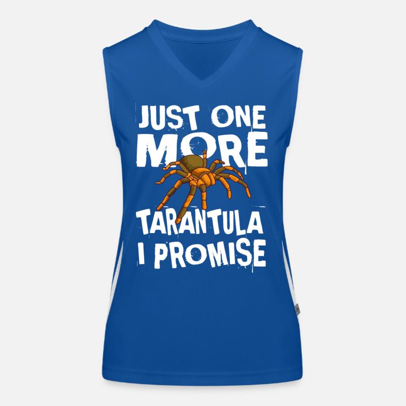 Il ne reste plus qu’une araignée tarentule arachnophile Débardeur respirant contrasté Femme