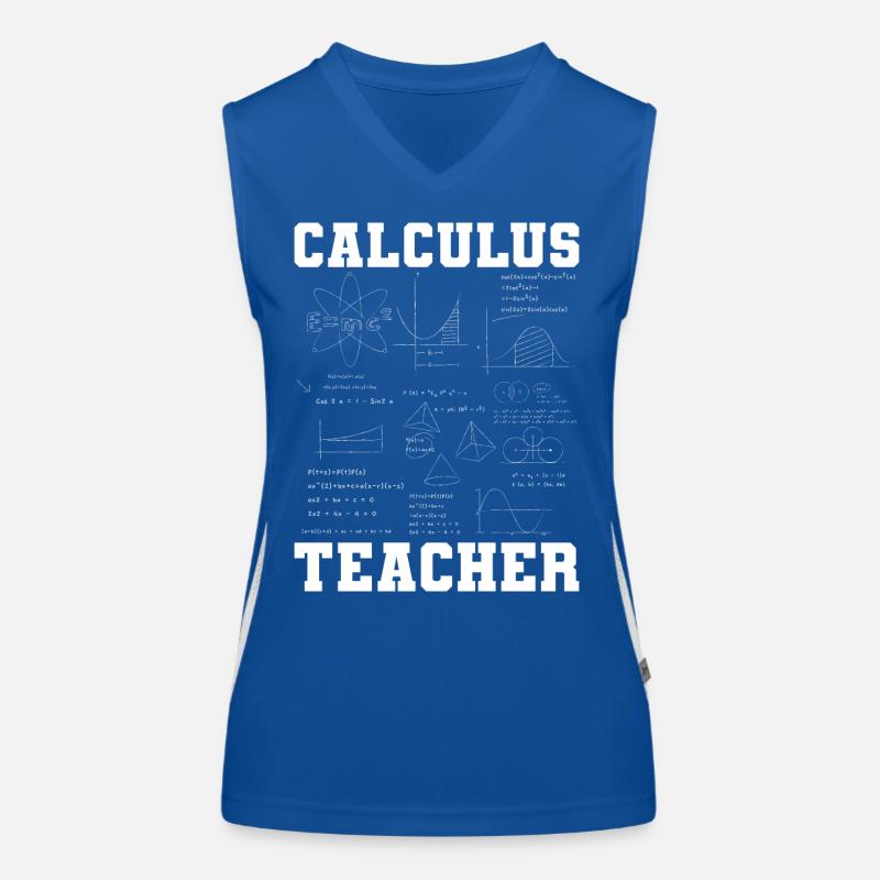 Drôle de calcul-professeur-mathématiques-blague-fun-math Débardeur respirant contrasté Femme