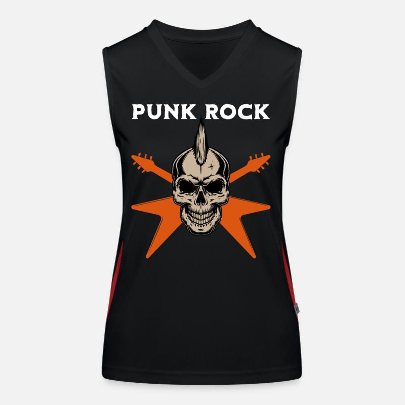 Punk Rock Punks Women's Functional Contrast Tank Top
