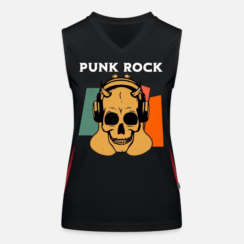 Punk Rock Punks Punk Débardeur respirant contrasté Femme