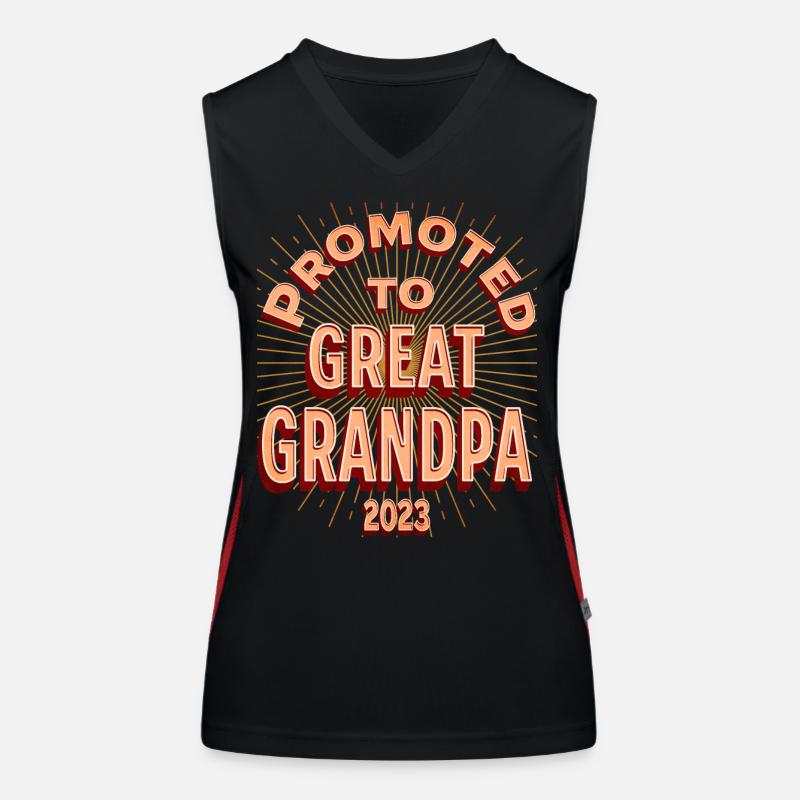 Oma 2023 Grossmutter Stolz Funktionelles Kontrast-Tank Top für Frauen