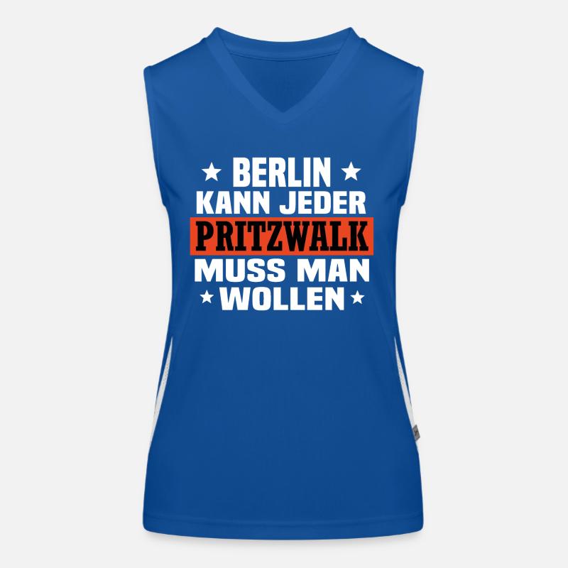 Pritzwalk Funktionelles Kontrast-Tank Top für Frauen