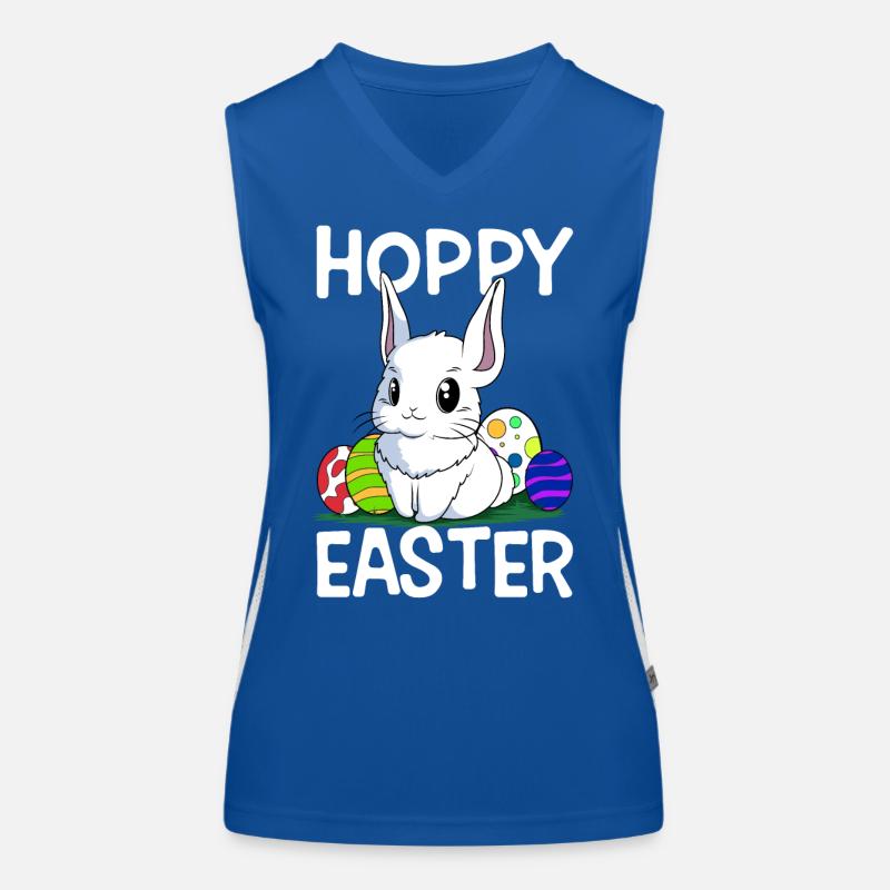 Hoppy Easter Sweet Easter Easter Egg Hunt Women's Functional Contrast Tank Top