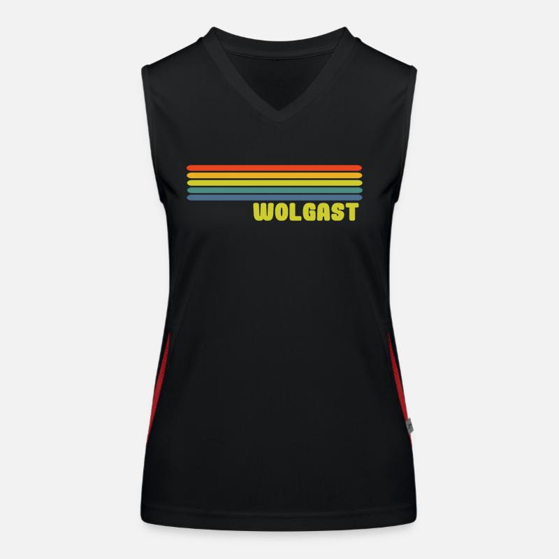 Wolgast Funktionelles Kontrast-Tank Top für Frauen