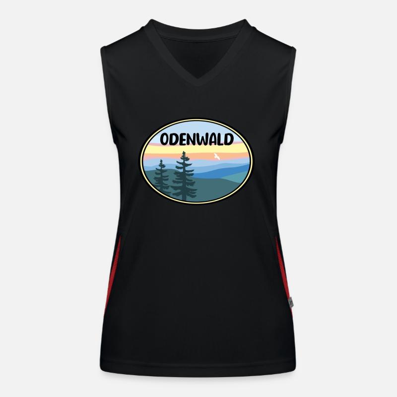 Odenwald Funktionelles Kontrast-Tank Top für Frauen