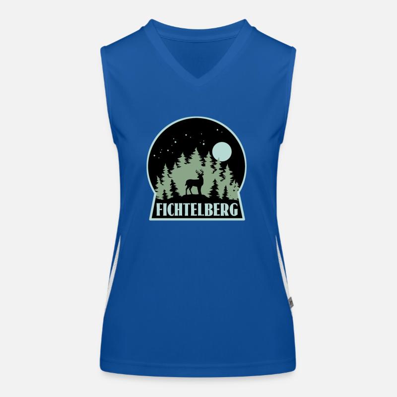 Fichtelberg Funktionelles Kontrast-Tank Top für Frauen