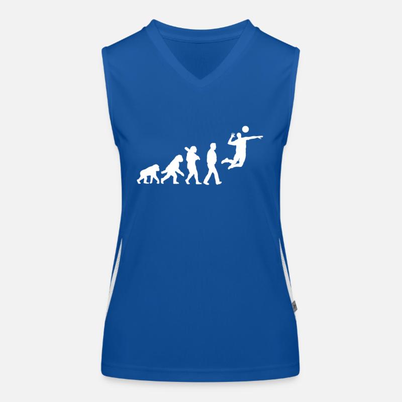 Évolution du volley-ball Débardeur respirant contrasté Femme