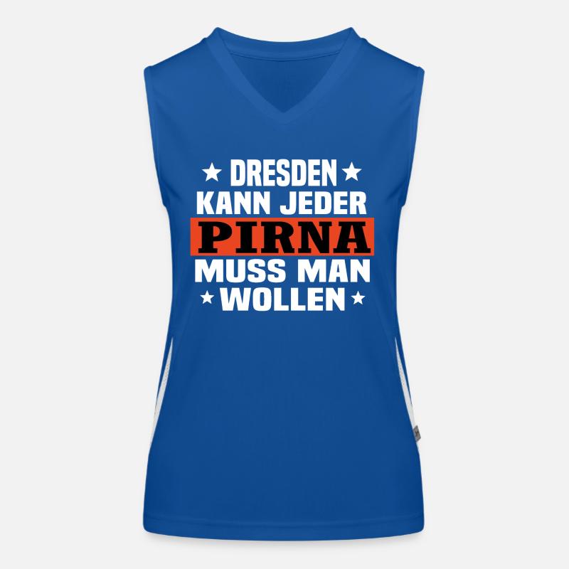 Pirna Funktionelles Kontrast-Tank Top für Frauen