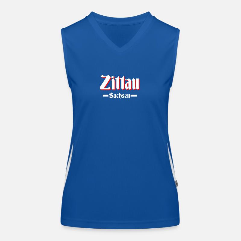 Zittau Funktionelles Kontrast-Tank Top für Frauen