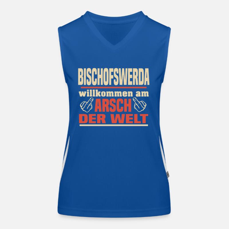 Bischofswerda Funktionelles Kontrast-Tank Top für Frauen