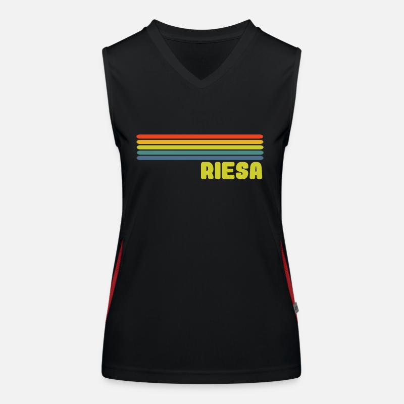 Riesa Funktionelles Kontrast-Tank Top für Frauen