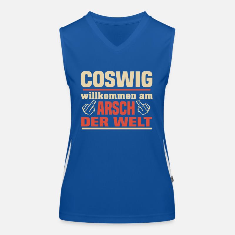 Coswig Funktionelles Kontrast-Tank Top für Frauen