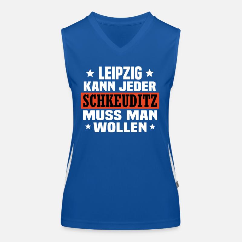 Schkeuditz Funktionelles Kontrast-Tank Top für Frauen