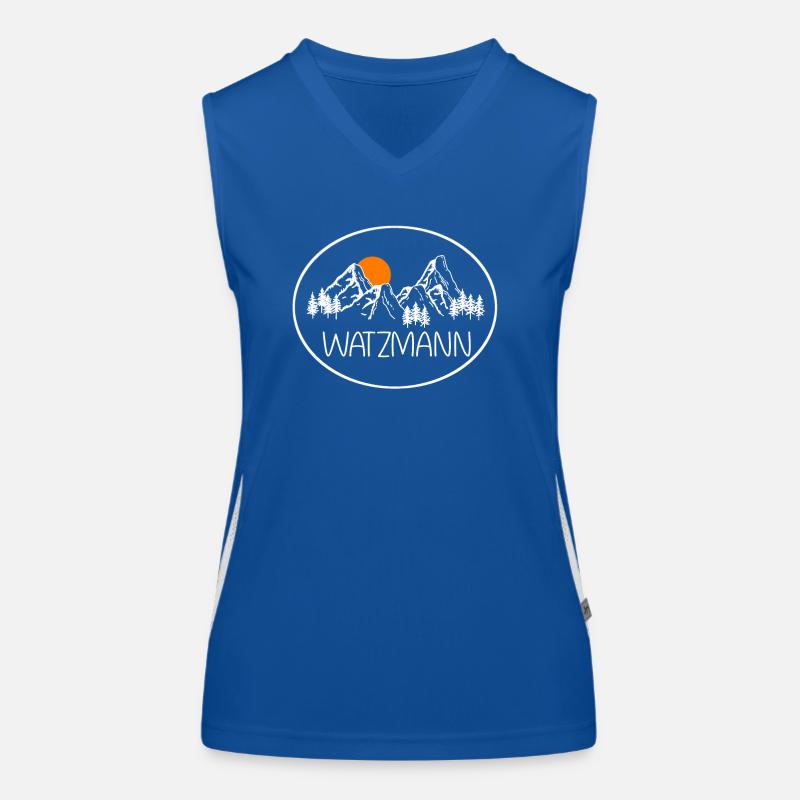 Watzmann Funktionelles Kontrast-Tank Top für Frauen