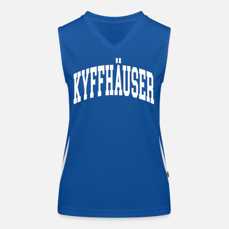 Kyffhäuser Funktionelles Kontrast-Tank Top für Frauen