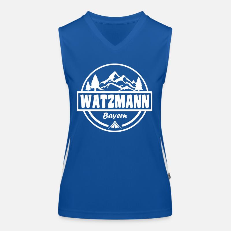 Watzmann Débardeur respirant contrasté Femme