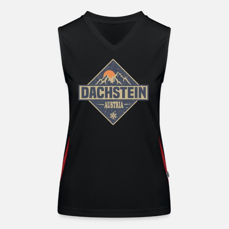 Dachstein Funktionelles Kontrast-Tank Top für Frauen