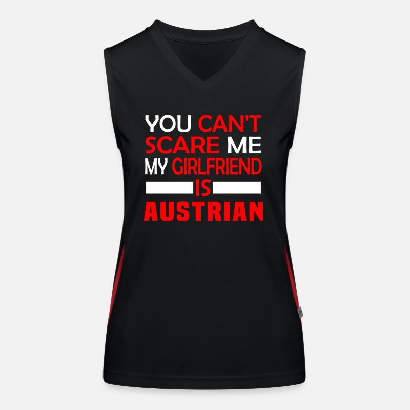 Austrian Girlfriend Women's Functional Contrast Tank Top