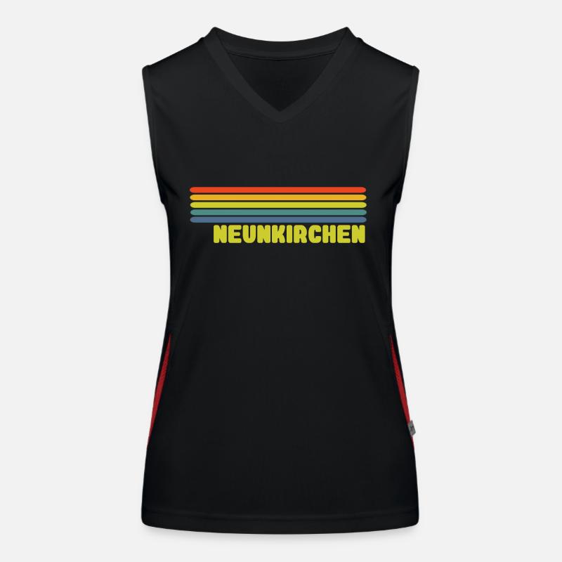 Neunkirchen Funktionelles Kontrast-Tank Top für Frauen