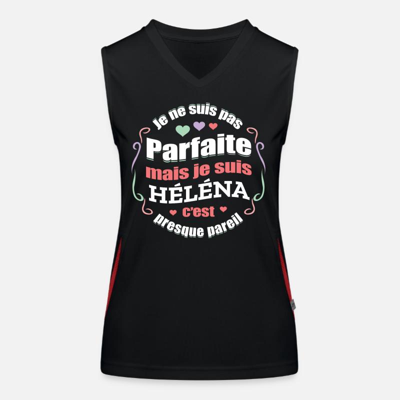 HÉLÉNA PARFAITE - PRENOM HÉLÉNA Débardeur respirant contrasté Femme