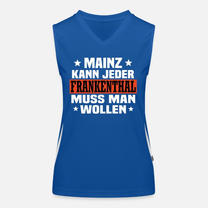 Frankenthal Funktionelles Kontrast-Tank Top für Frauen