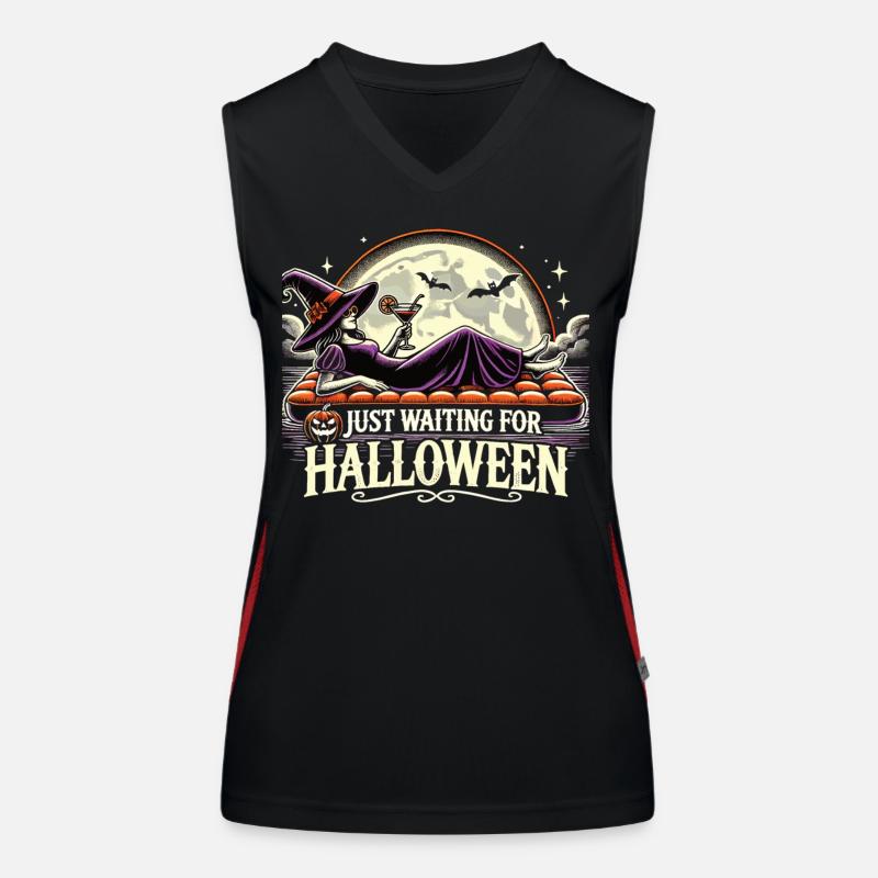 Witches' holiday: pure relaxation Women's Functional Contrast Tank Top