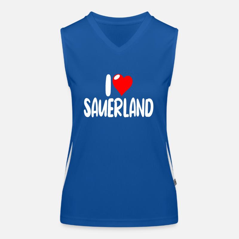 Sauerland Funktionelles Kontrast-Tank Top für Frauen