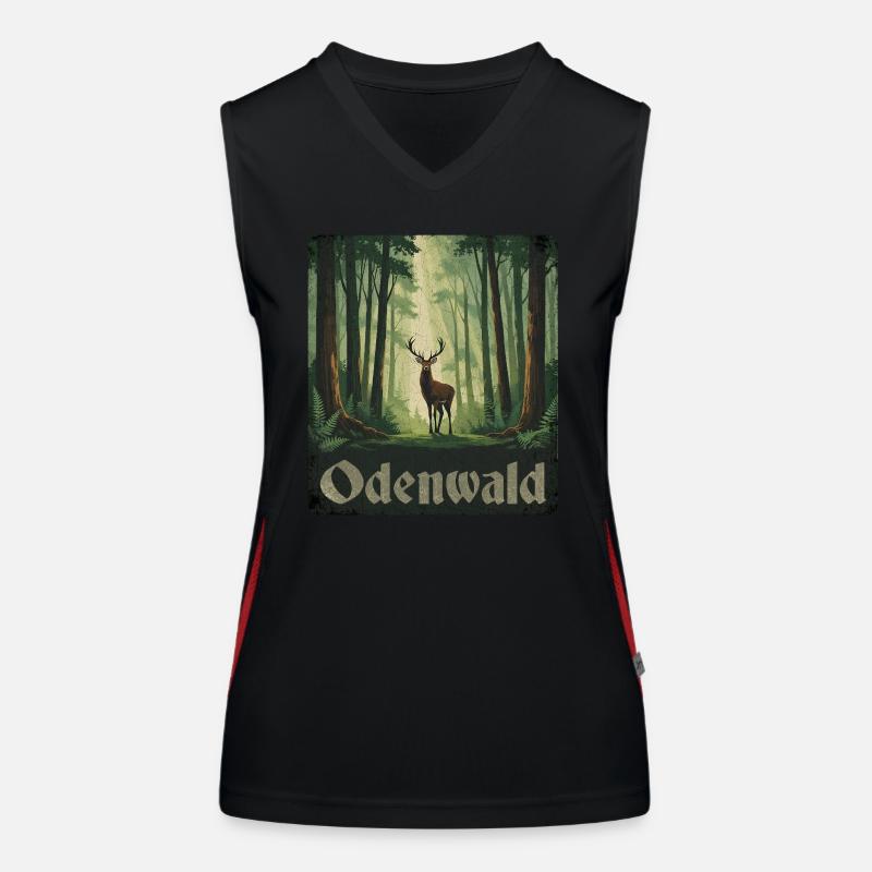 Odenwald Funktionelles Kontrast-Tank Top für Frauen