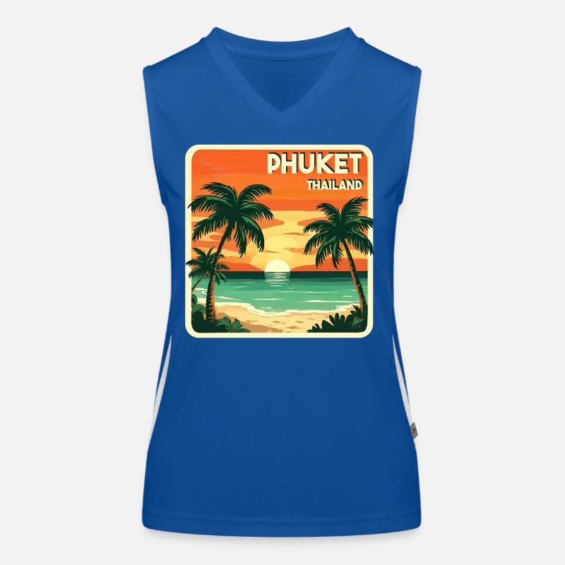 Phuket, Thaïlande Débardeur respirant contrasté Femme