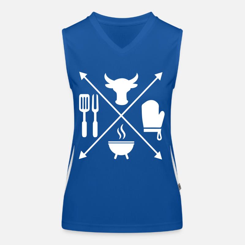 grilling Women's Functional Contrast Tank Top