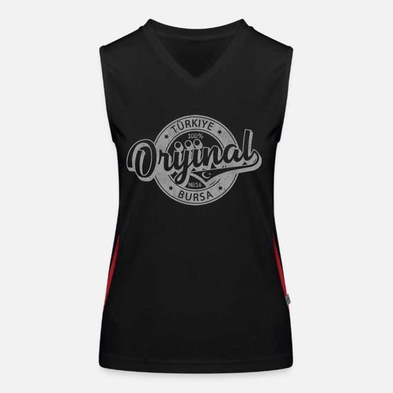 Bursa Funktionelles Kontrast-Tank Top für Frauen