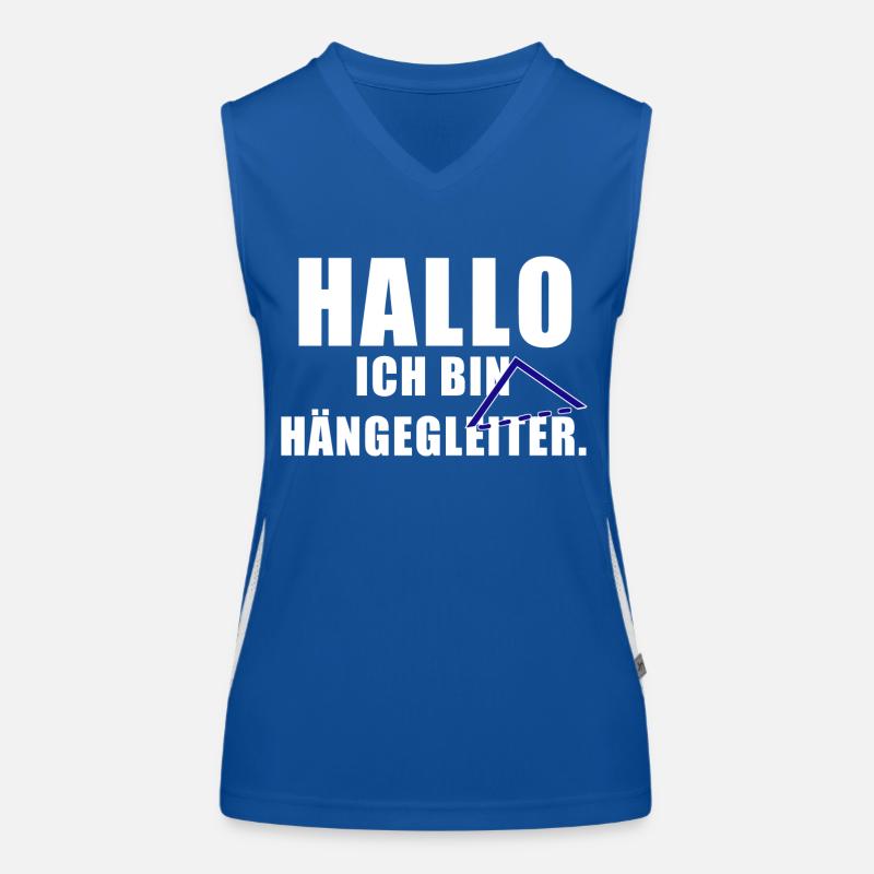 Hängegleiter Funktionelles Kontrast-Tank Top für Frauen