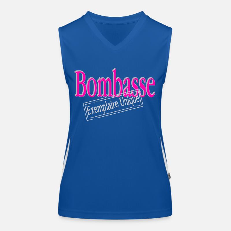 Bombasse unique example Women's Functional Contrast Tank Top