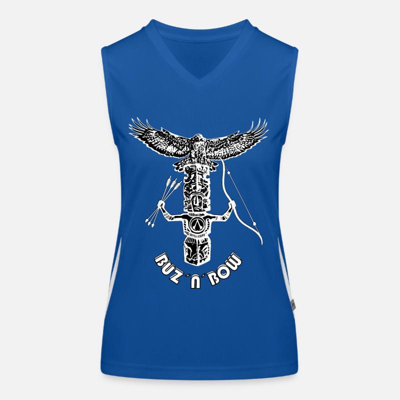 Buz n Bow Funktionelles Kontrast-Tank Top für Frauen