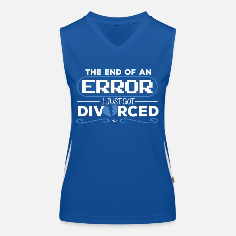 Ex Husband Divorced Breakup Women's Functional Contrast Tank Top