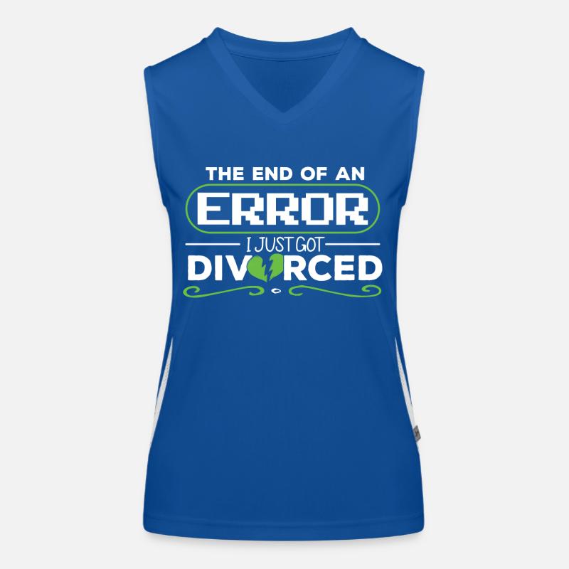 Breakup Divorced Single Women's Functional Contrast Tank Top