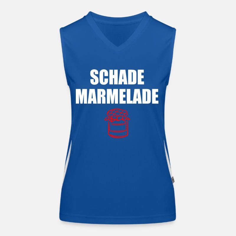 Schade Marmelade Funktionelles Kontrast-Tank Top für Frauen