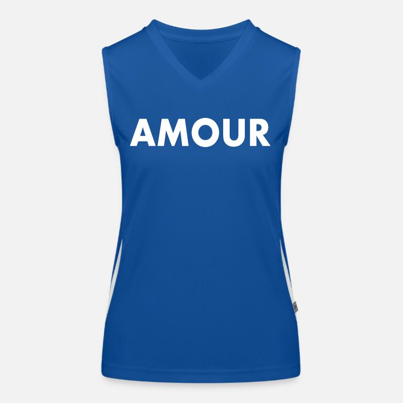 Amour Funktionelles Kontrast-Tank Top für Frauen