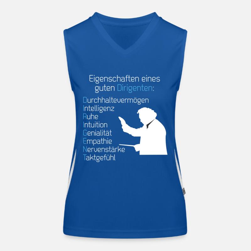 Eigenschaften Dirigent Funktionelles Kontrast-Tank Top für Frauen