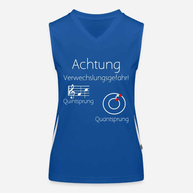 Quintsprung Quantsprung Funktionelles Kontrast-Tank Top für Frauen