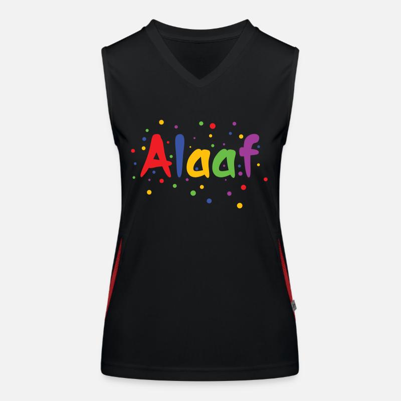 Alaaf Funktionelles Kontrast-Tank Top für Frauen