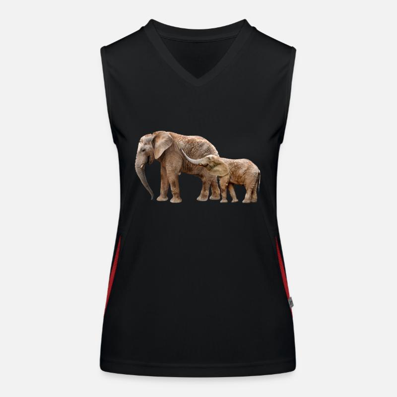Elephant Women's Functional Contrast Tank Top